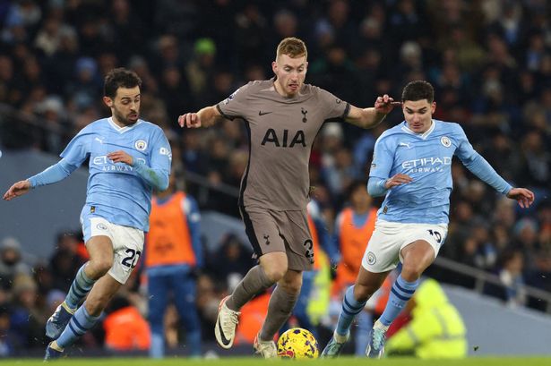 Manchester City x Tottenham empatam em 3x3