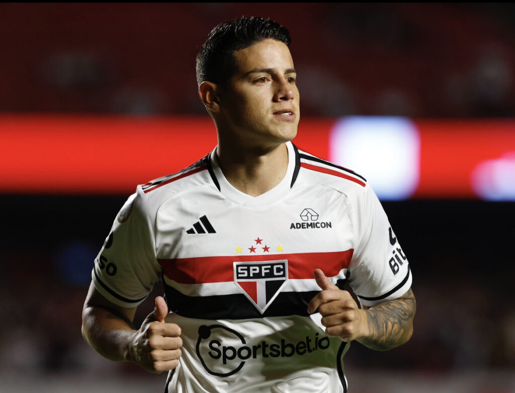 James Rodríguez São Paulo