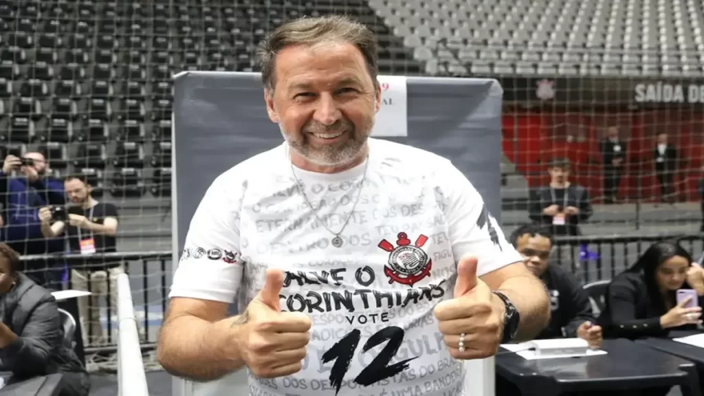 Augusto Melo, novo presidente do Corinthians - Foto: Reprodução/Facebook