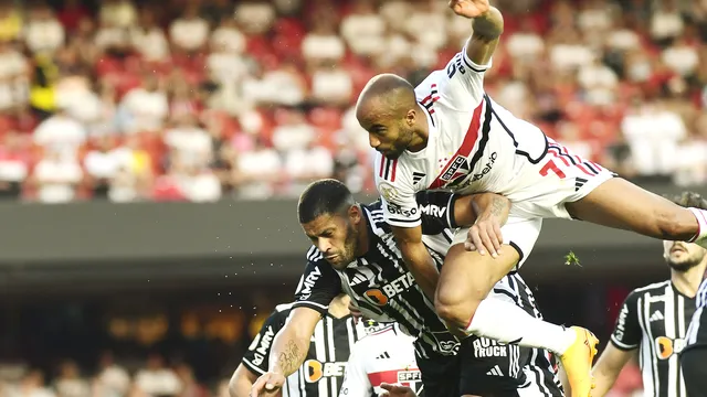 Último duelo entre Atlético Mineiro x São Paulo, válido pelo Brasileirão