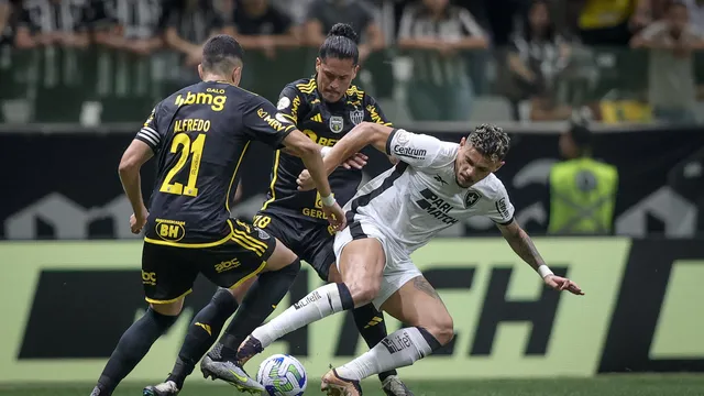 Último duelo entre Botafogo x Atlético