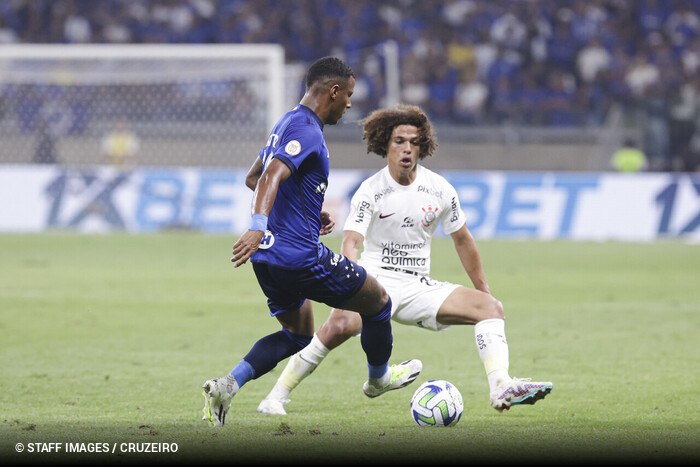 Último duelo entre Cruzeiro x Corinthians