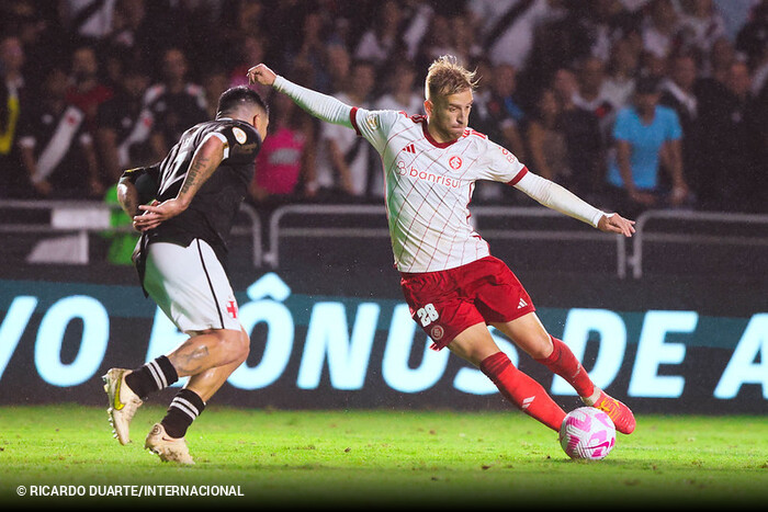 Último duelo entre Internacional x Vasco