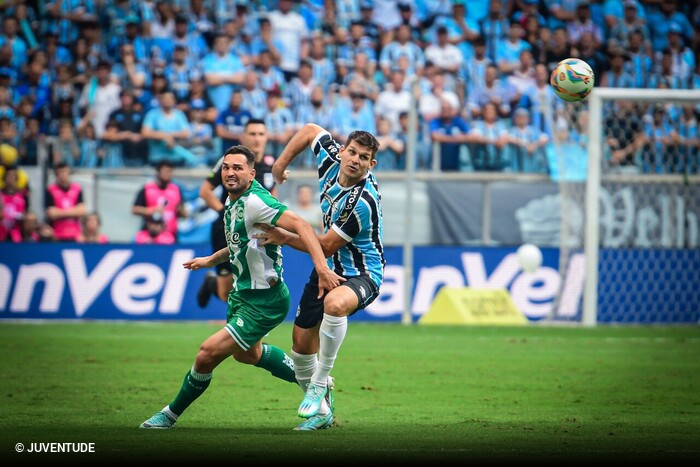 Último duelo entre Juventude x Grêmio